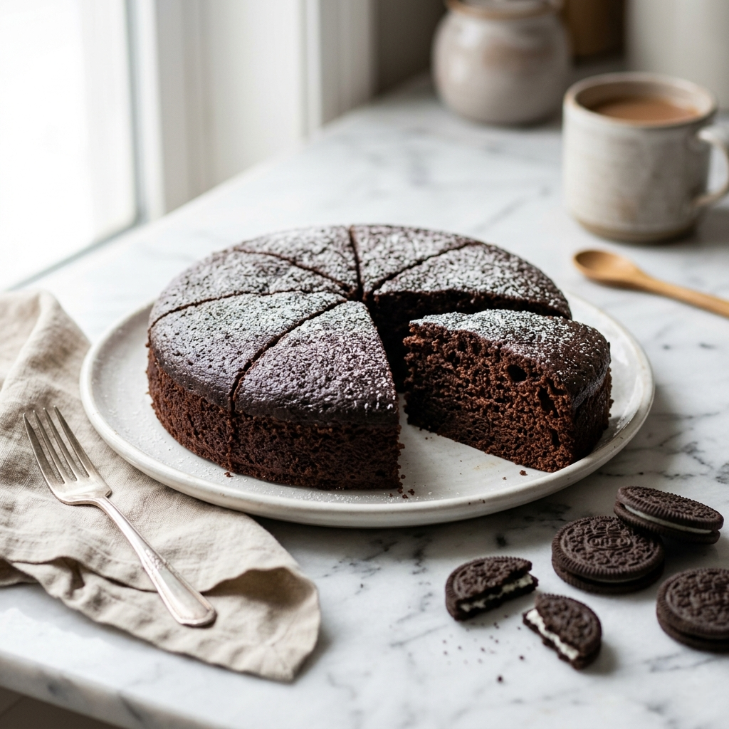 3 ingredient chocolate cake no oven no mixer