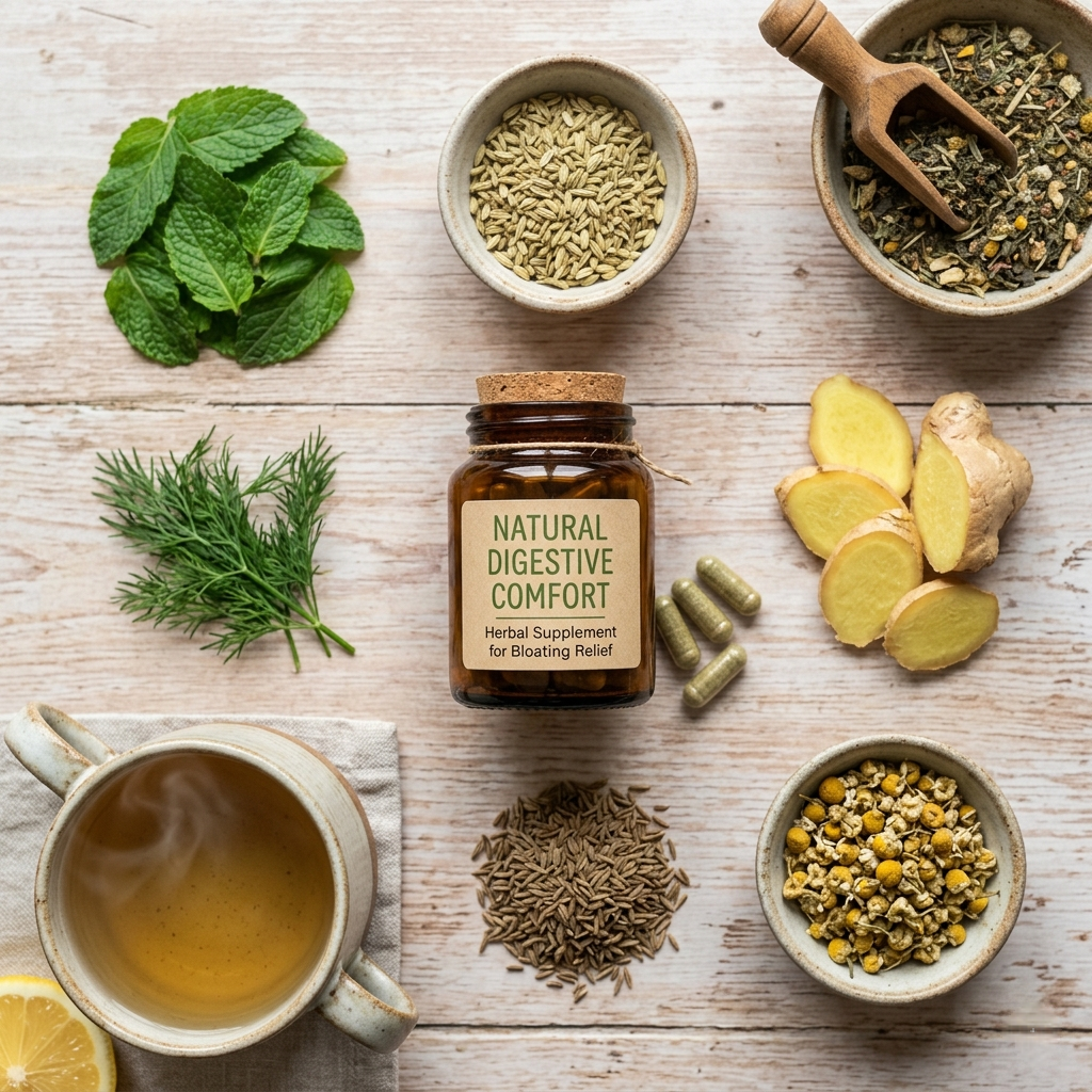 Best Digestion Supplements for Bloating, Gas and Discomfort