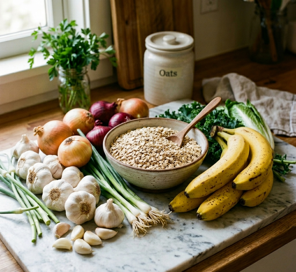 15 Best Prebiotics for Gut Health in Your Kitchen